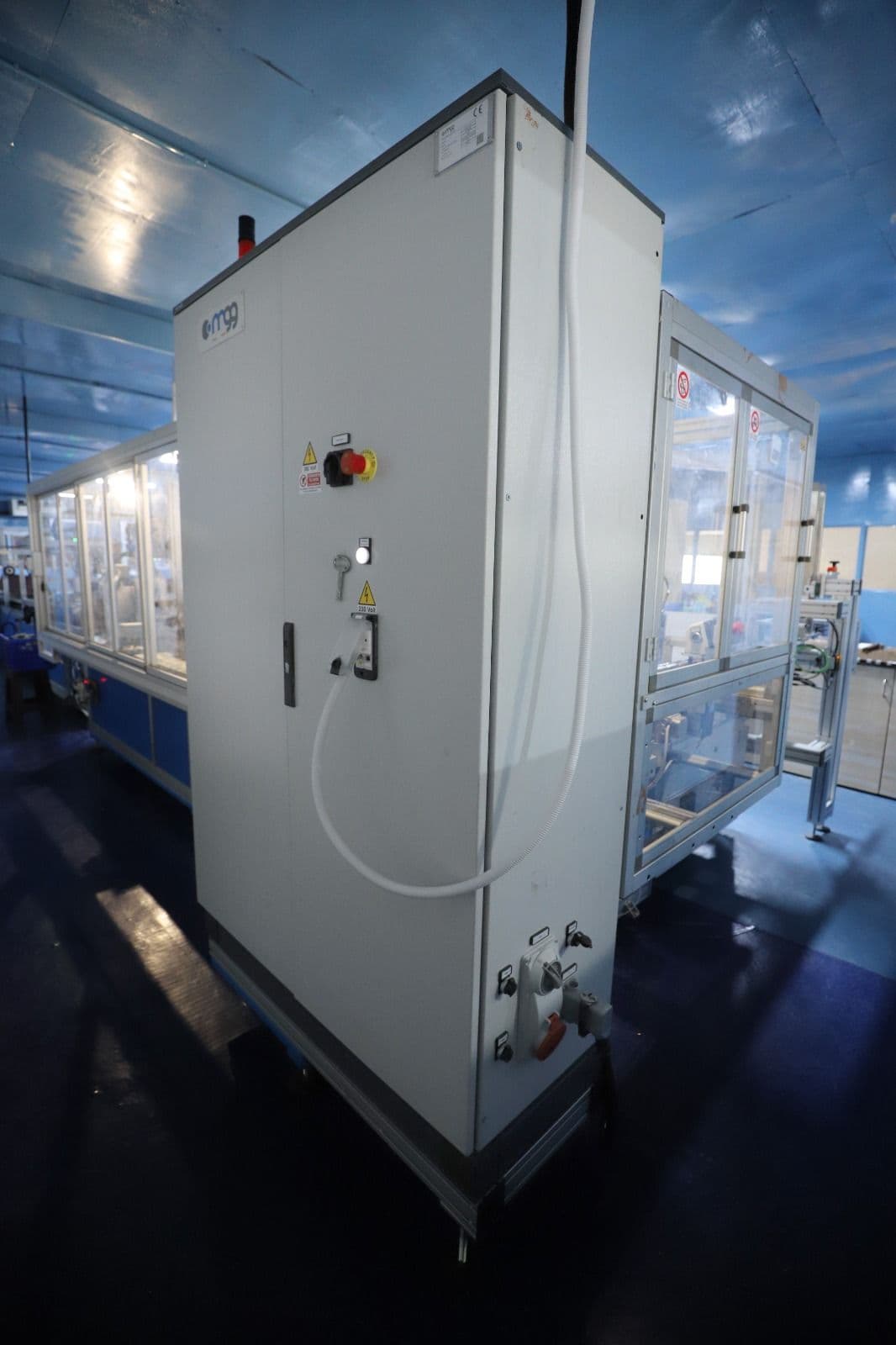 Control cabinet for the automated line